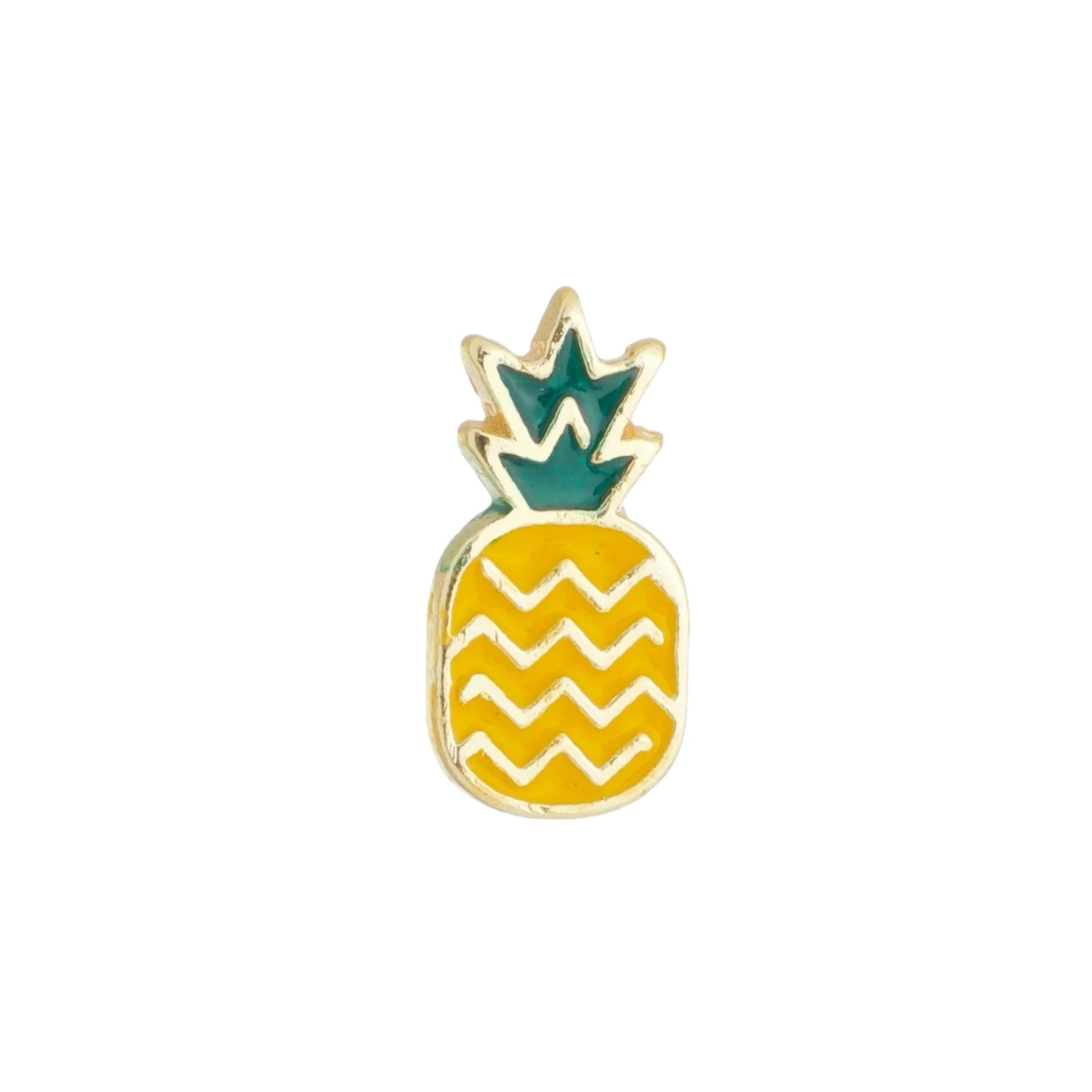 Acessórios Chinelos - Pin Frutas Abacaxi