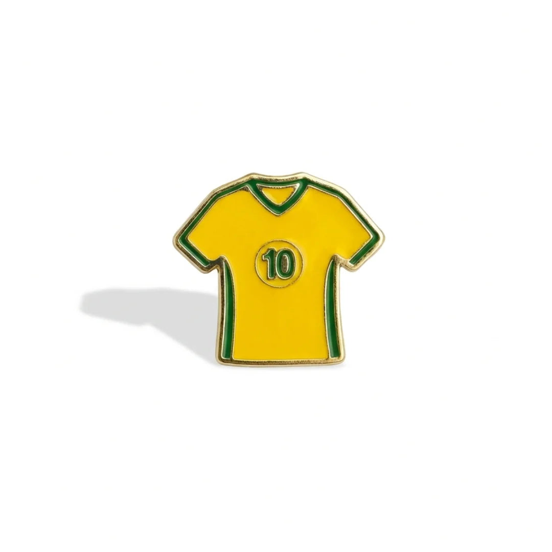 Acessórios Chinelos - Pin Camiseta do Brasil
