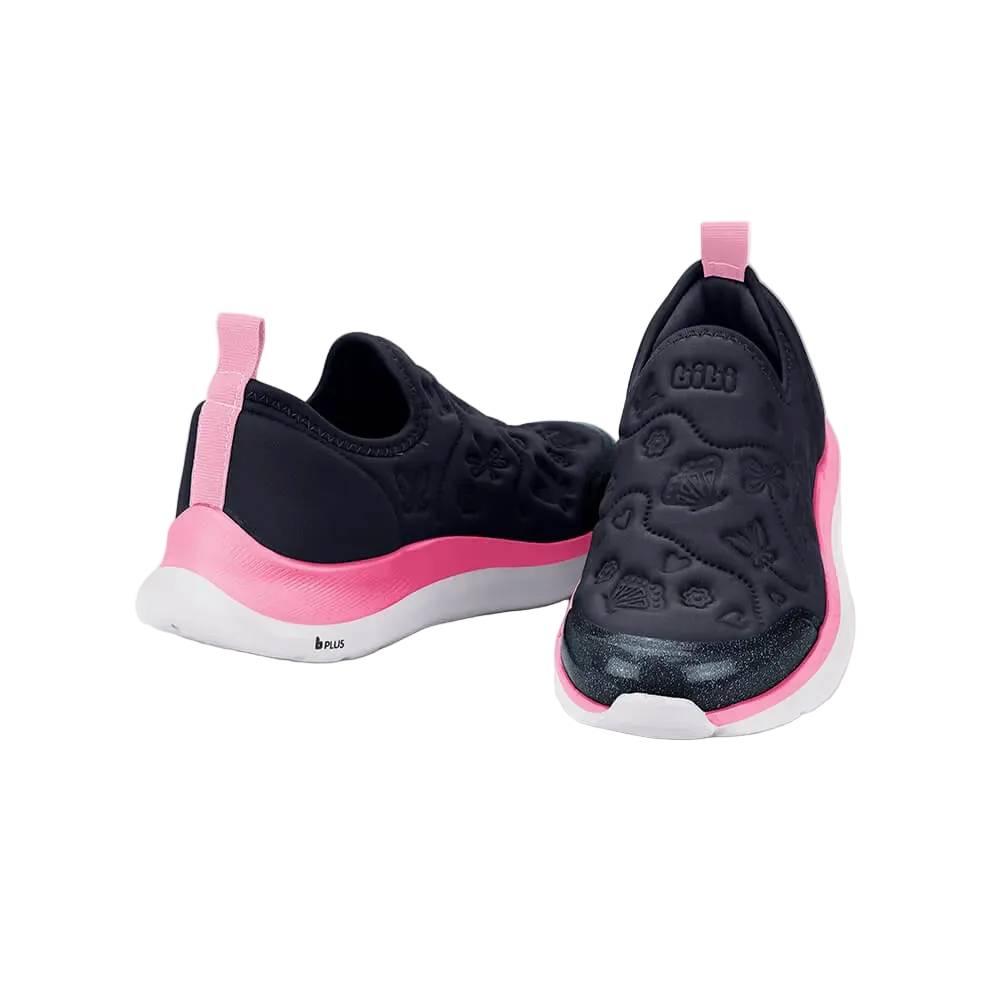 BIBI TÊNIS INFANTIL ACTION AZUL MARINHO ROSA