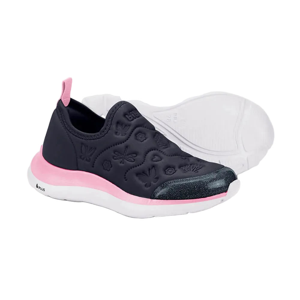 BIBI TÊNIS INFANTIL ACTION AZUL MARINHO ROSA