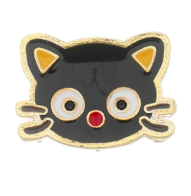 Acessórios Chinelos - Pin Gato Preto