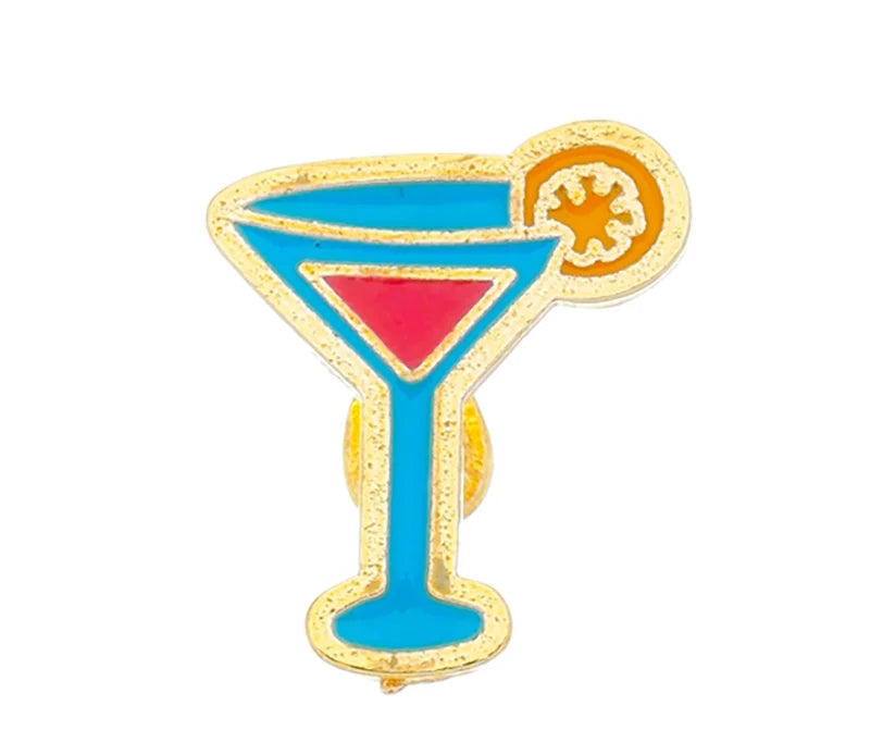 Acessórios Chinelos - Pin Drinque Cosmopolitan