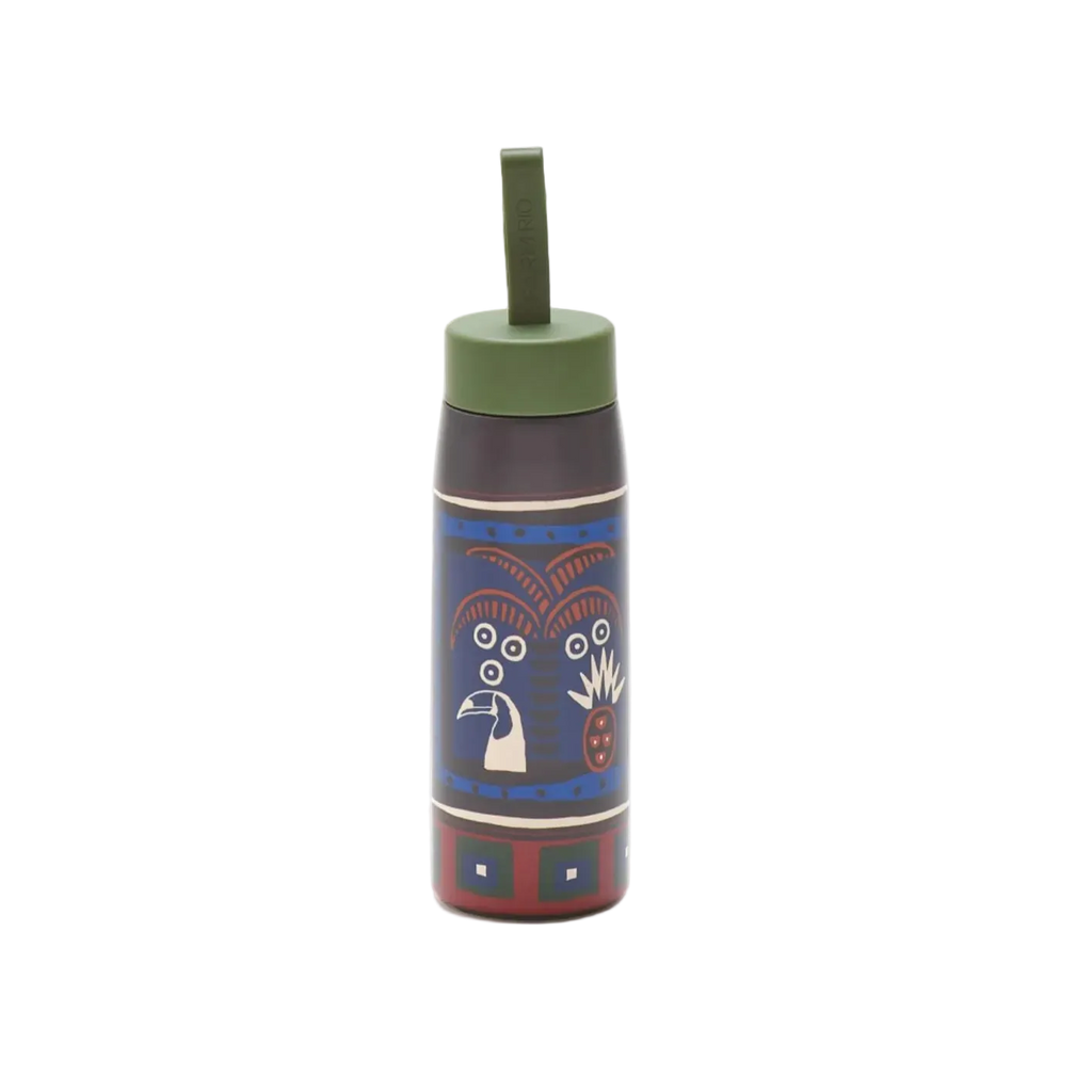 Farm Rio - Garrafa Que Sede Grafico Tropical 500ml