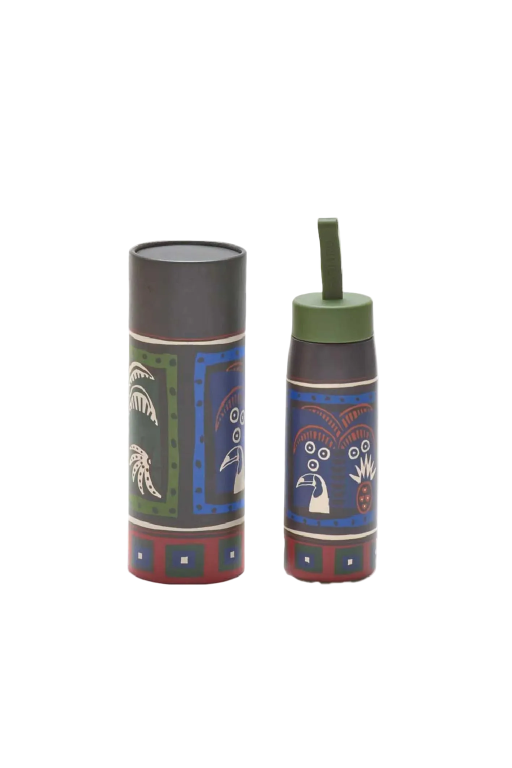 Farm Rio - Garrafa Que Sede Grafico Tropical 500ml
