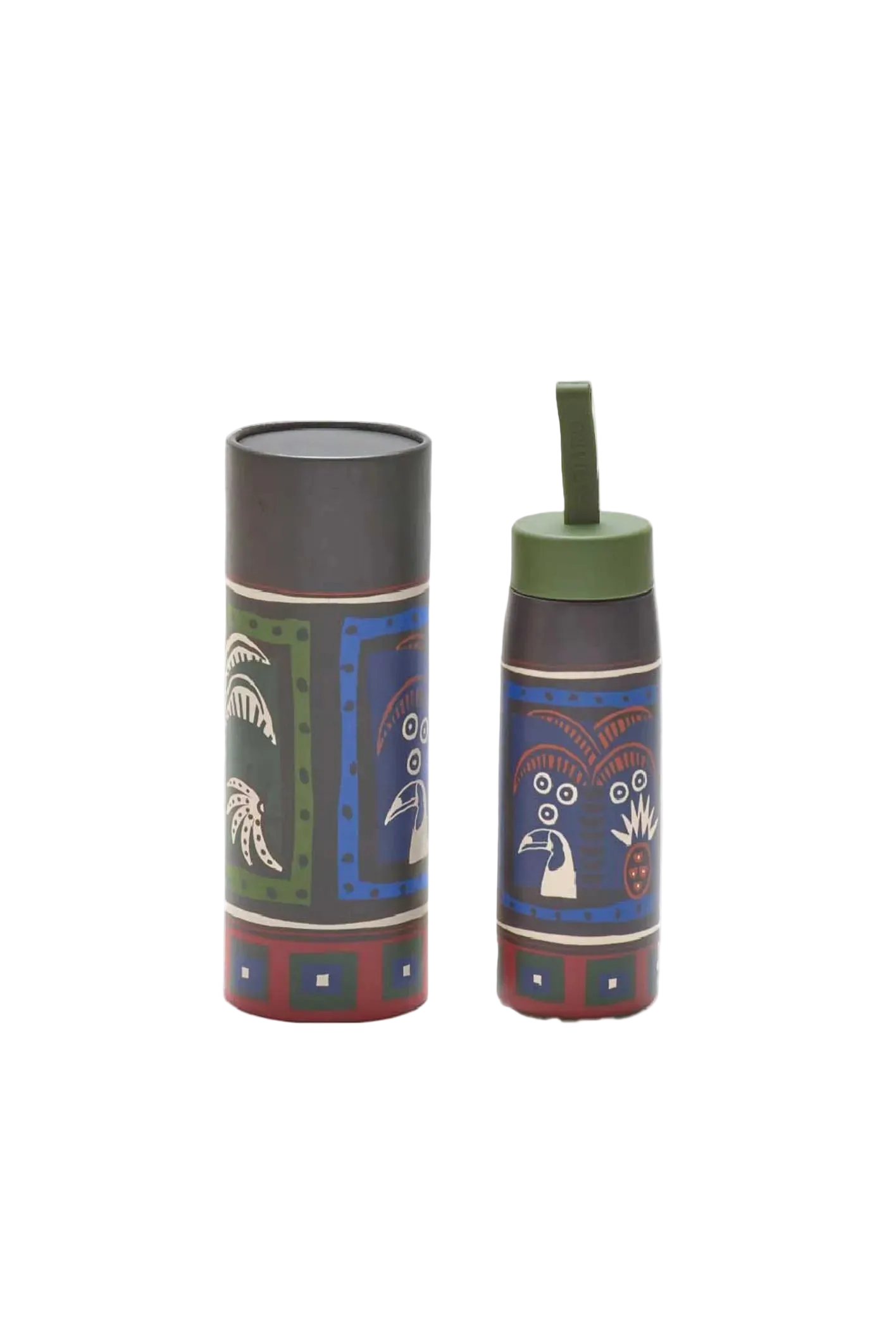Farm Rio - Garrafa Que Sede Grafico Tropical 500ml