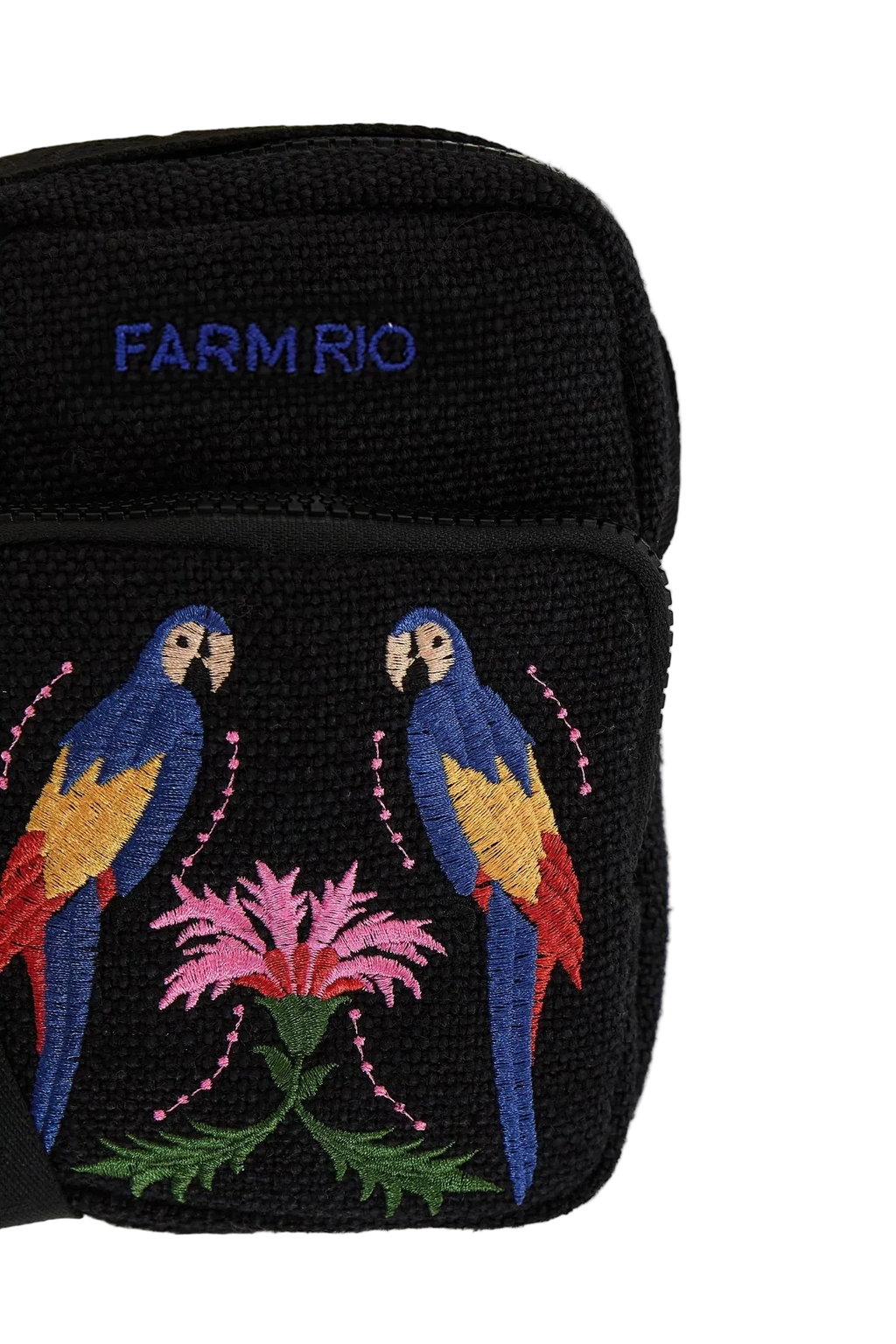 Farm Rio ETC - Bolsa da Gema Bordado Arara