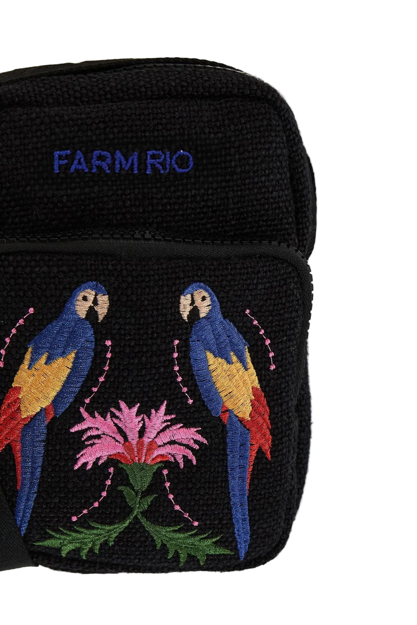 Farm Rio ETC - Bolsa da Gema Bordado Arara