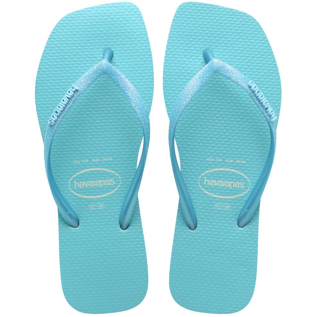 Havaianas Chinelo Slim Square Glitter Neon