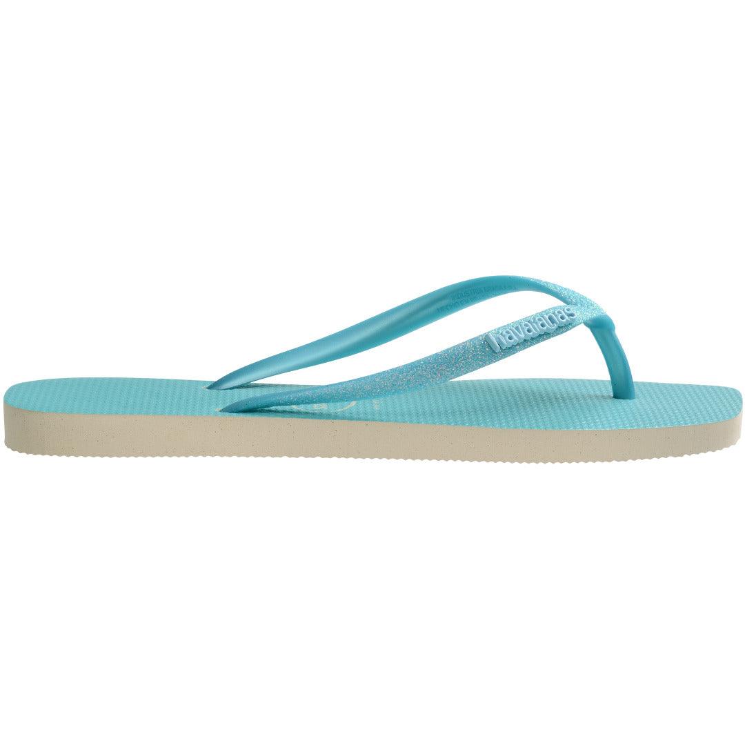 Havaianas Chinelo Slim Square Glitter Neon