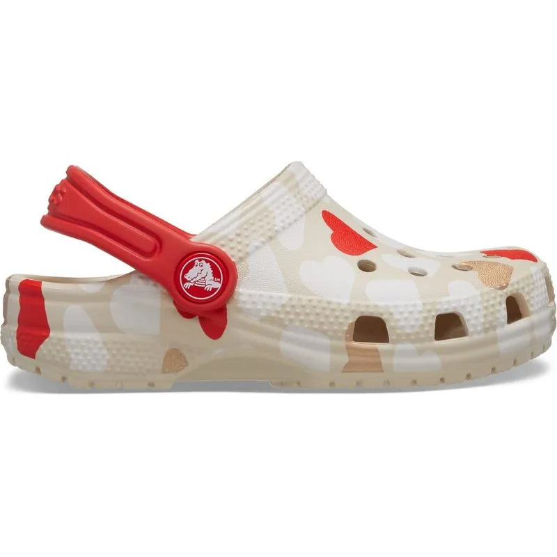 Crocs Classic Corações - Heart Print