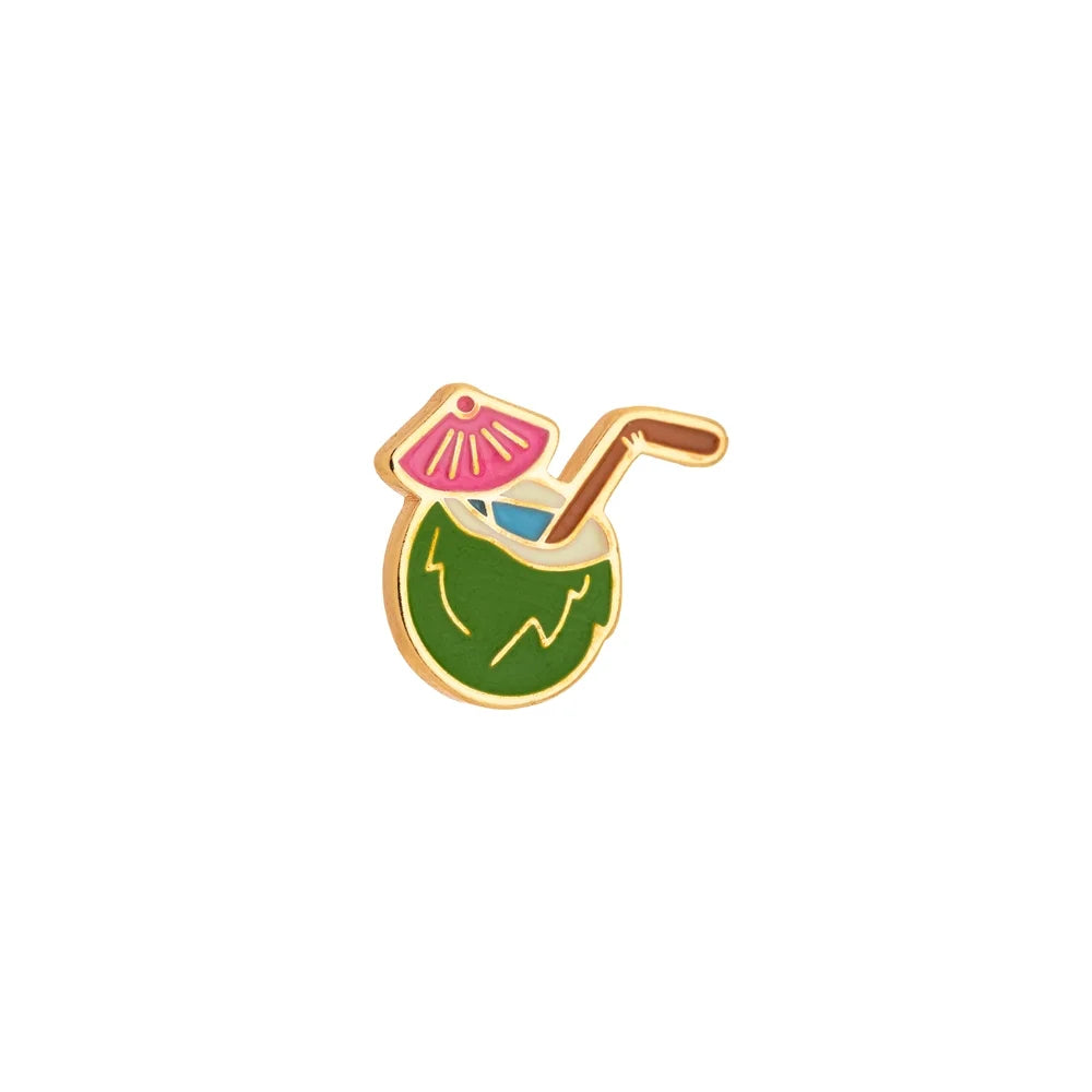 Acessórios Chinelos - Pin Água de Coco