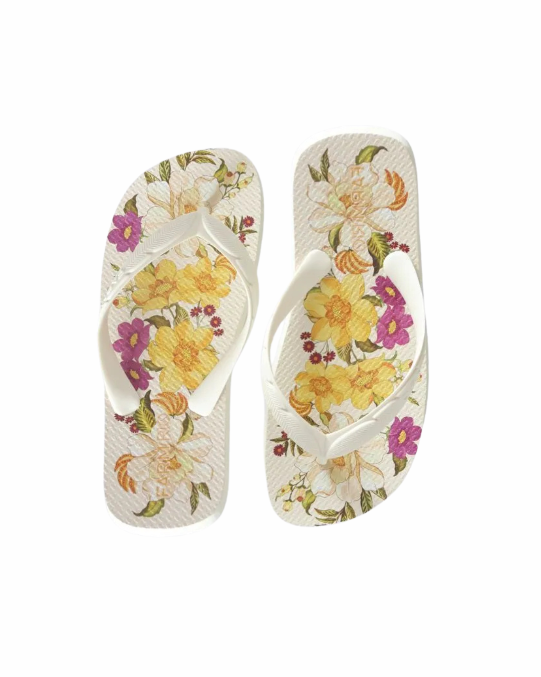 Farm Rio Chinelo Rasteiro Off White