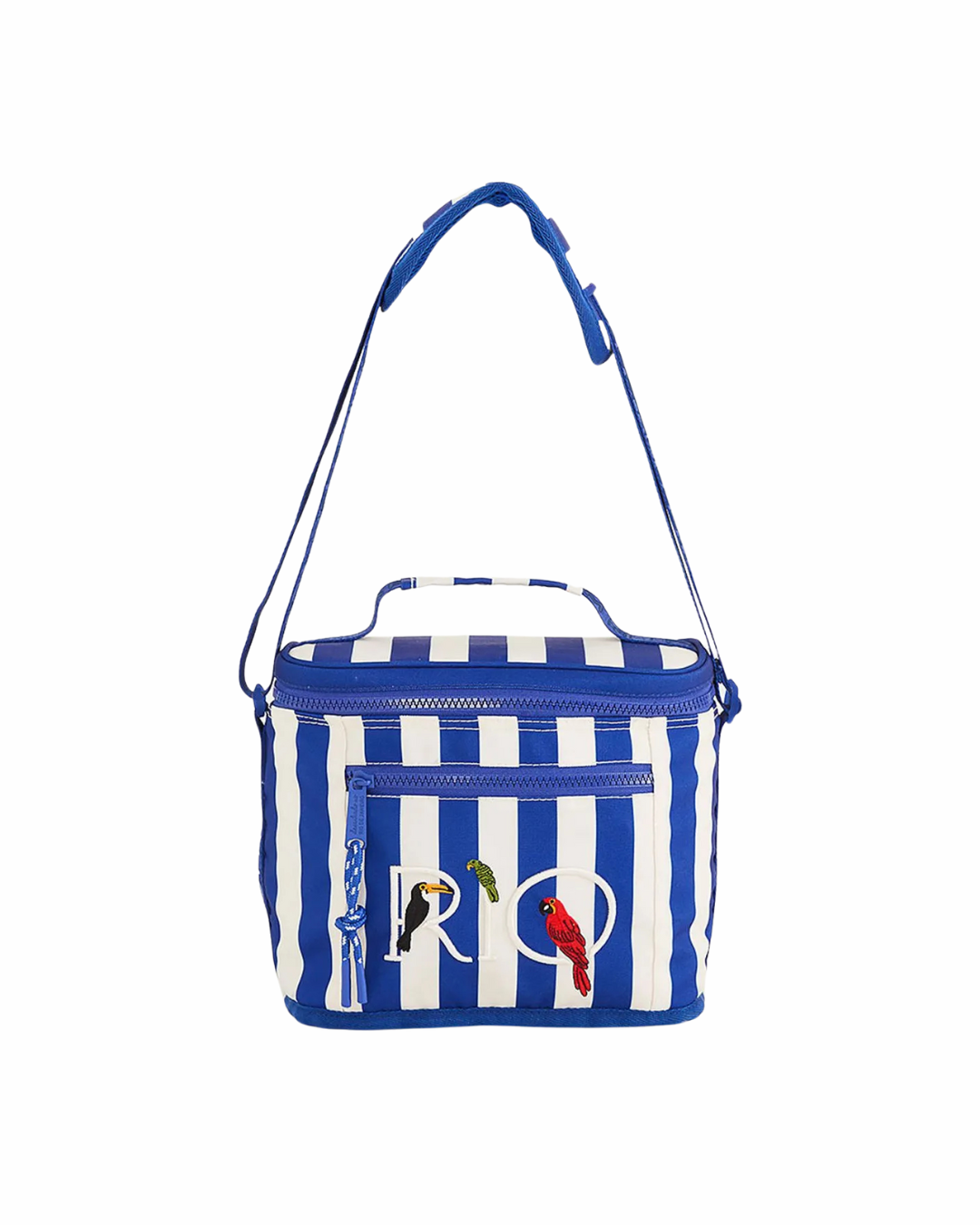 Farm Rio - Mini Cooler Farofa Listras Azul