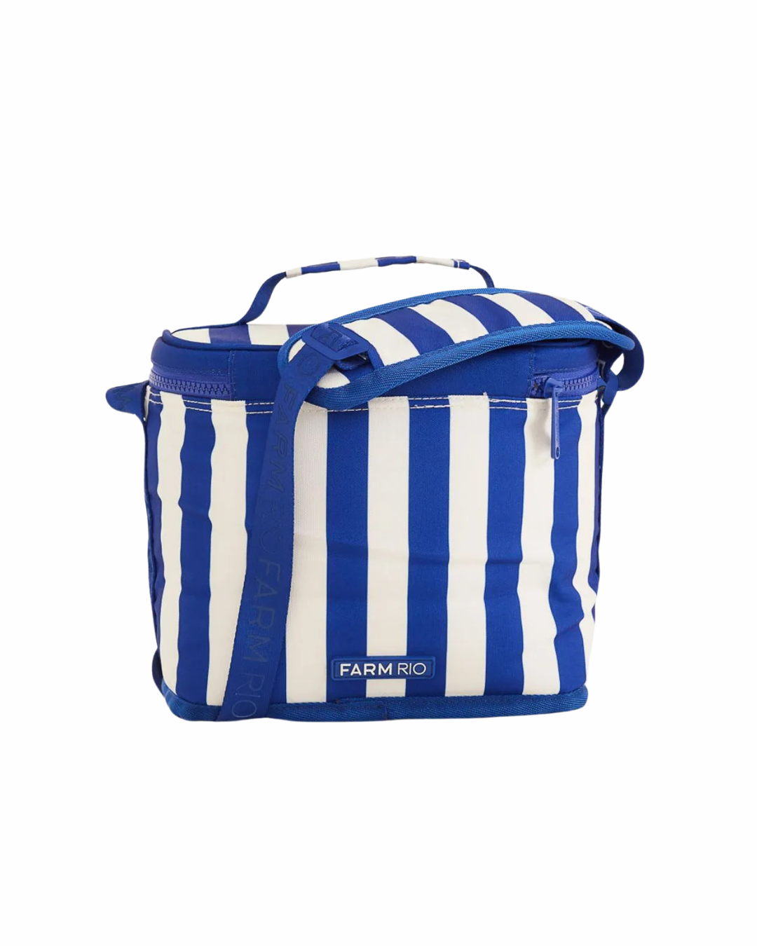 Farm Rio - Mini Cooler Farofa Listras Azul
