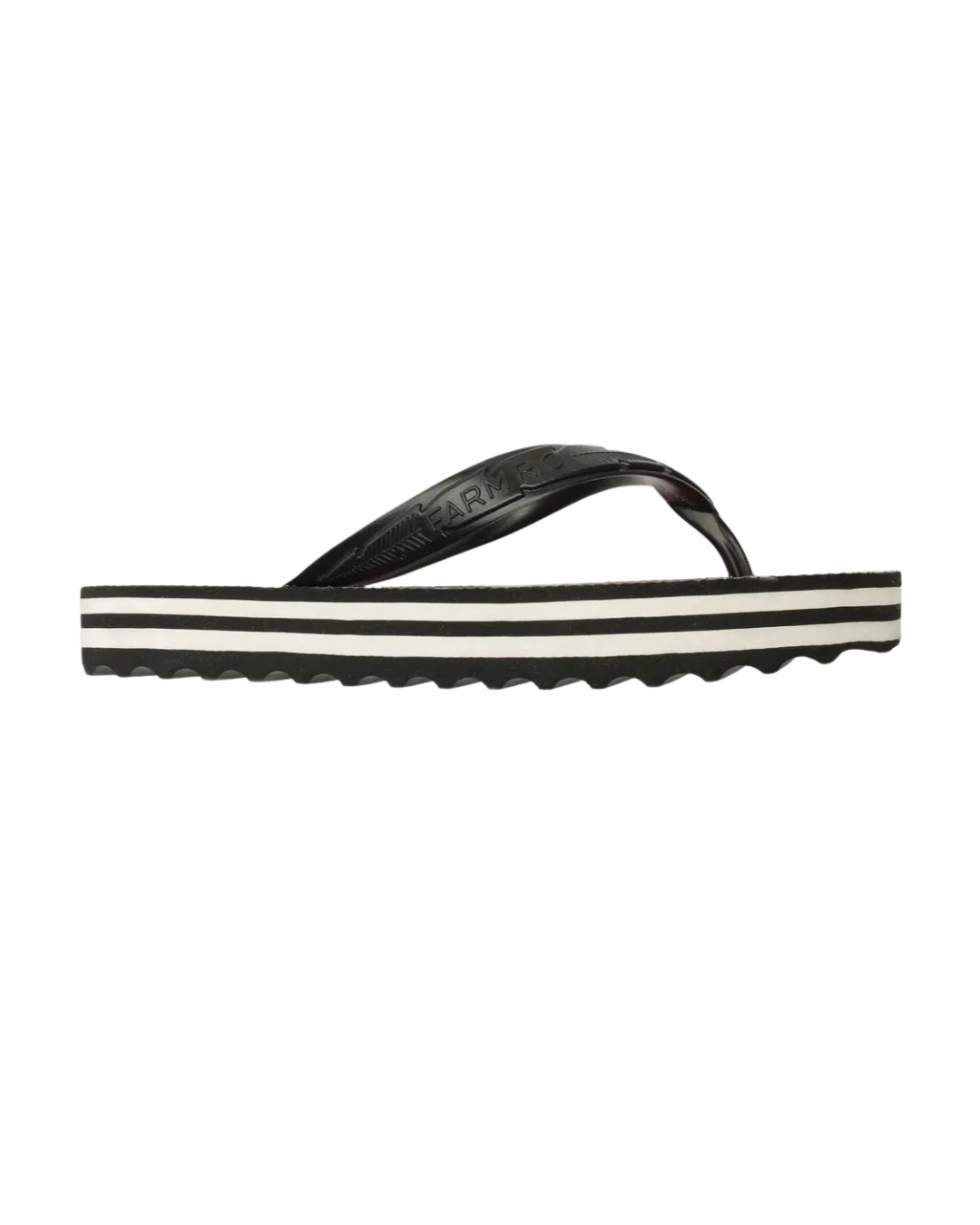 Farm Rio Chinelo Rainbow - Preto Logo