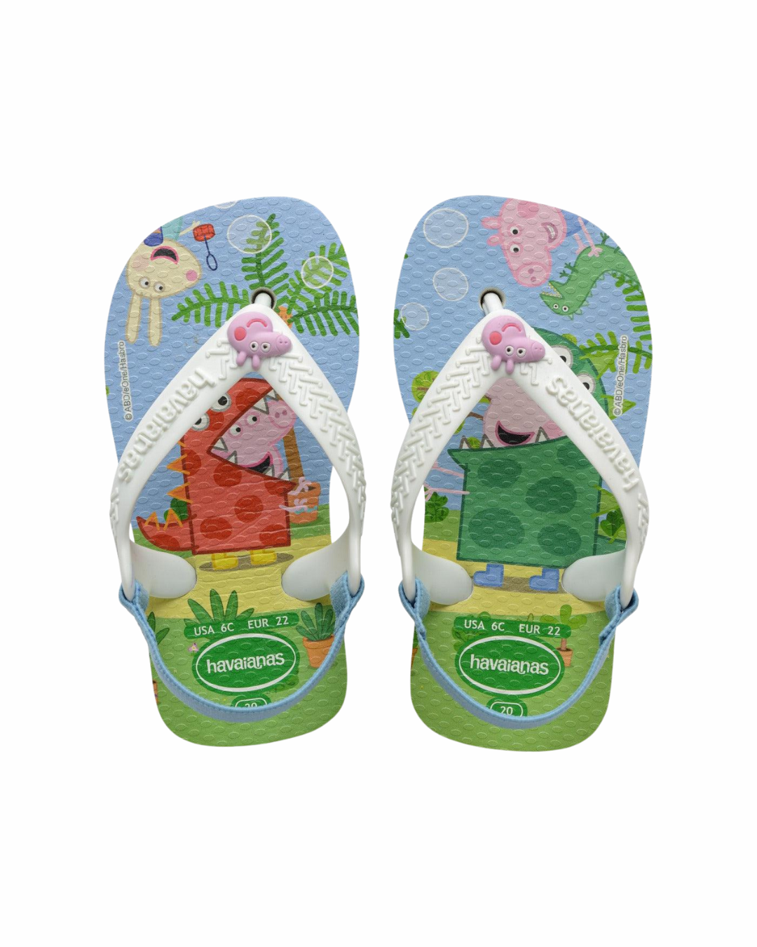 Havaianas Baby Peppa Pig Dinossauros
