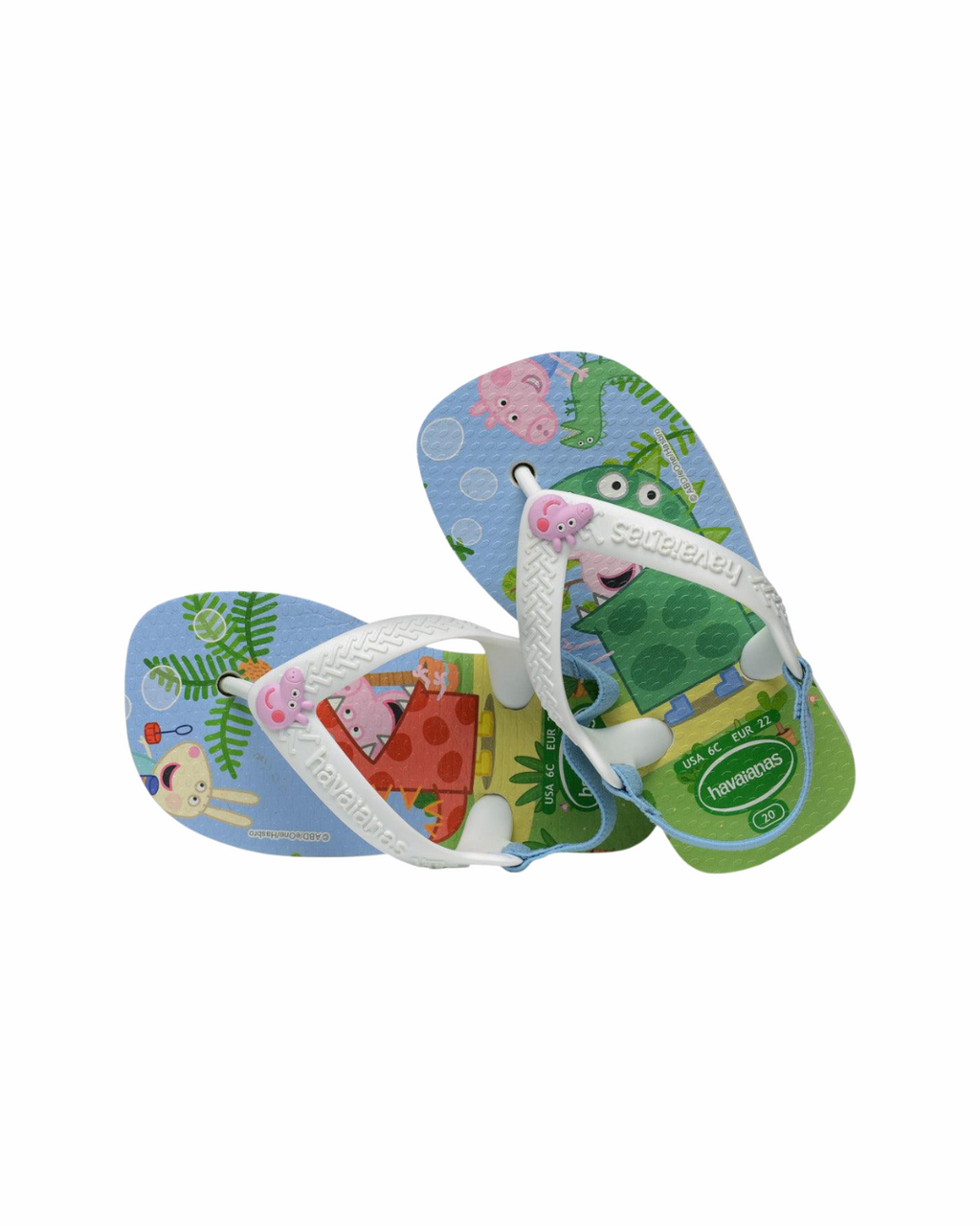 Havaianas Baby Peppa Pig Dinossauros